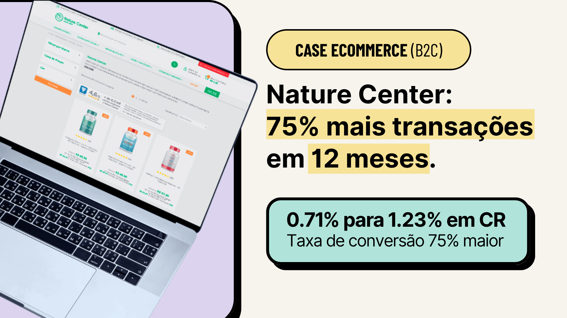 Case de CRO para Nature Center