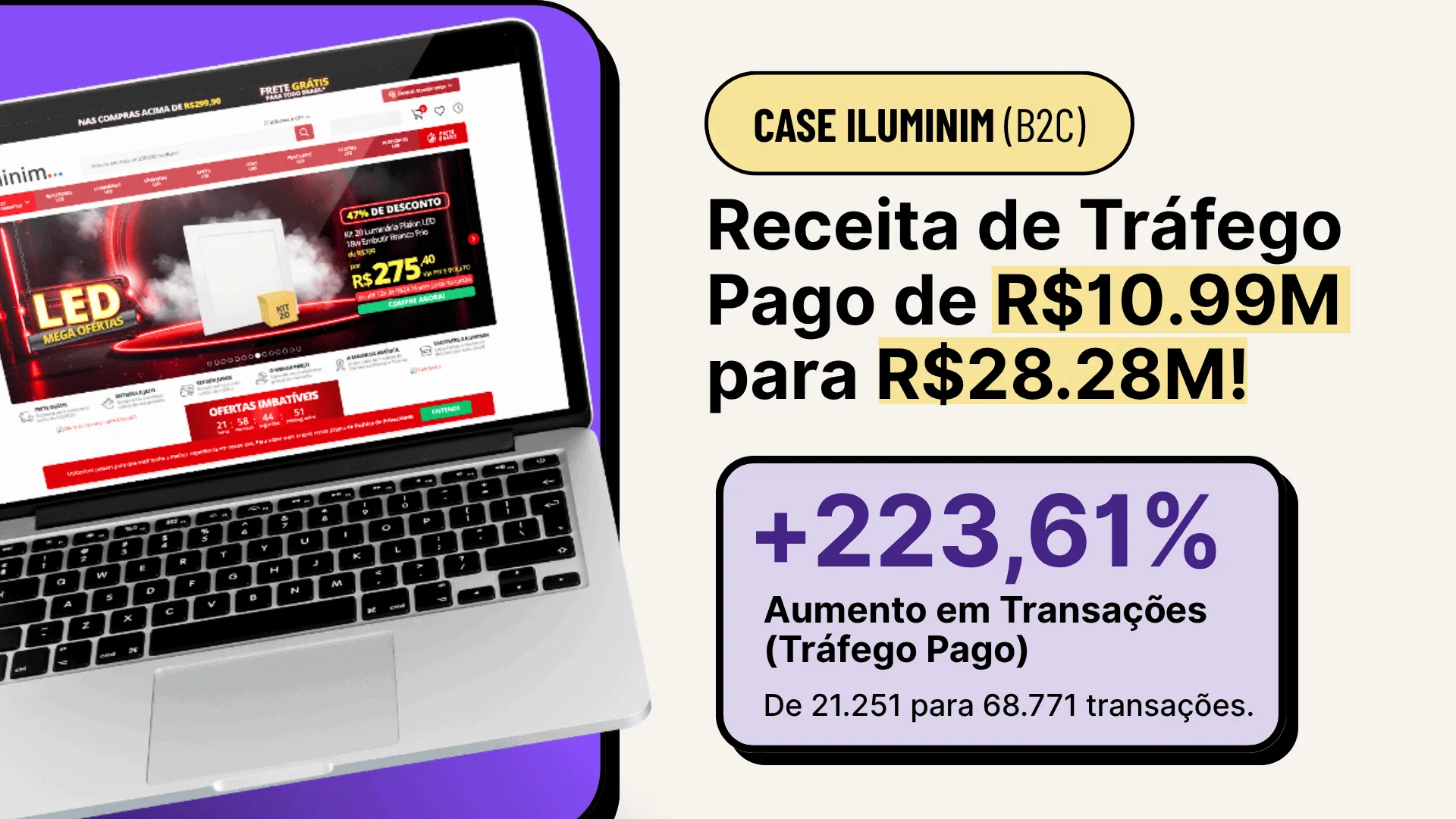 Case de escala para Ecommerce