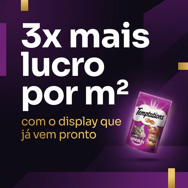 Anúncio tipográfico 3x mais lucro