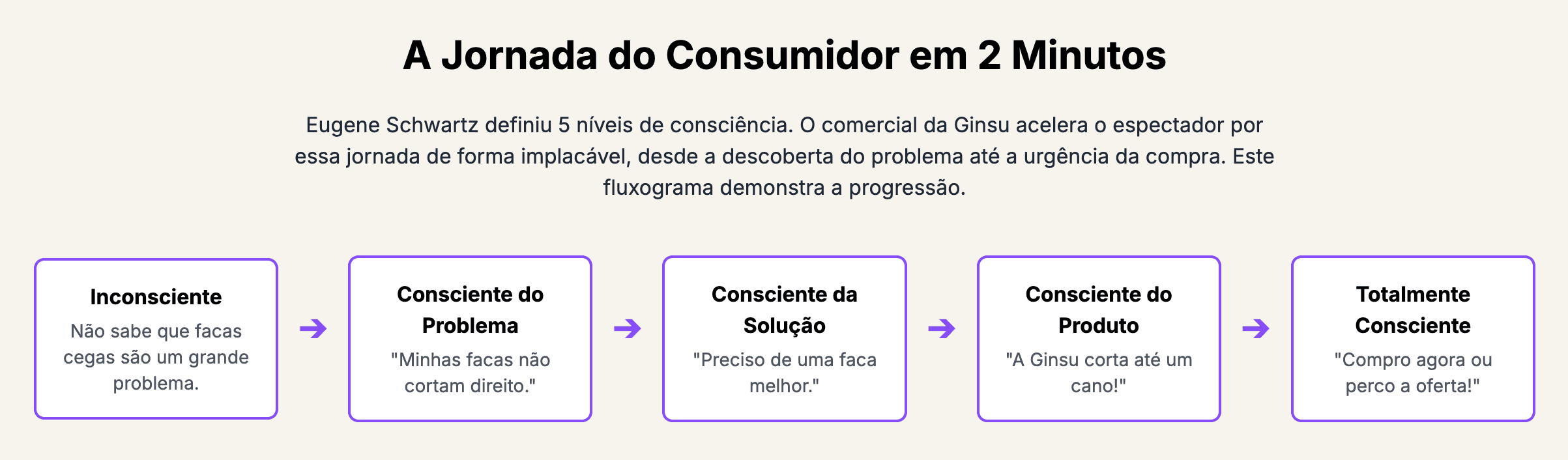 jornada do consumidor facas ginsu