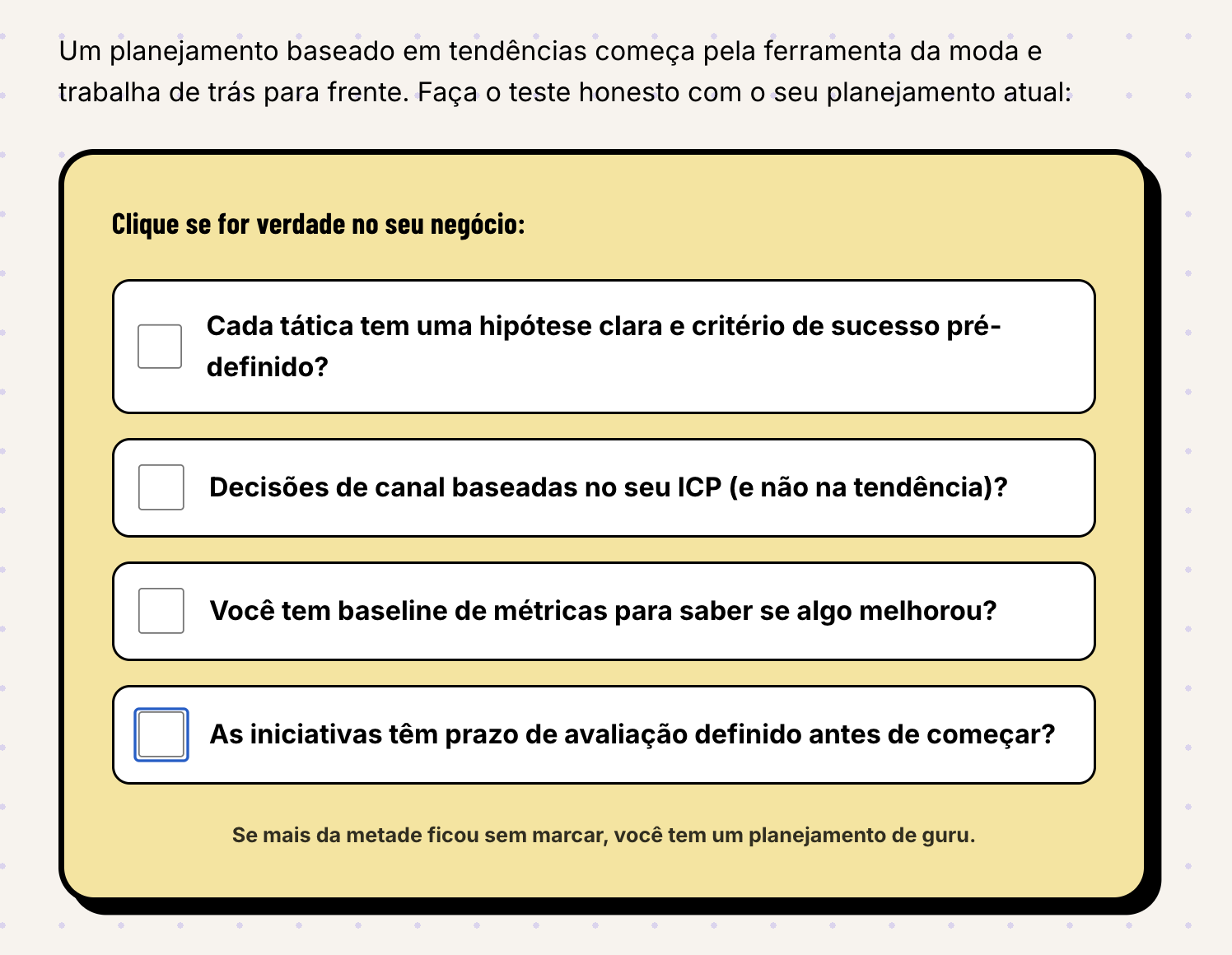 balas de prata do marketing